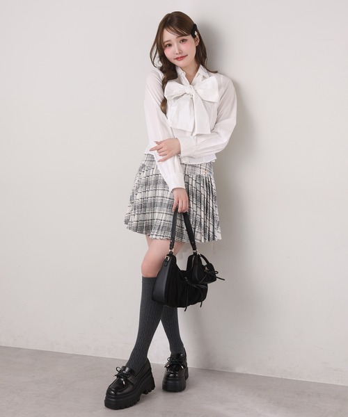 one after another NICE CLAUP スカート 「WEB限定」プレート付き