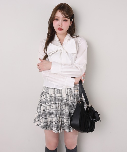 one after another NICE CLAUP スカート 「WEB限定」プレート付き