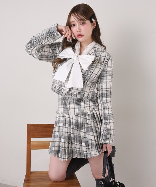 one after another NICE CLAUP スカート 「WEB限定」プレート付き