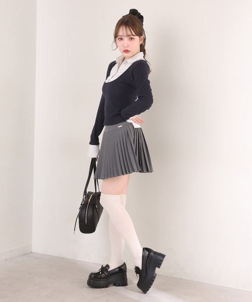 one after another NICE CLAUP スカート 「WEB限定」プレート付き