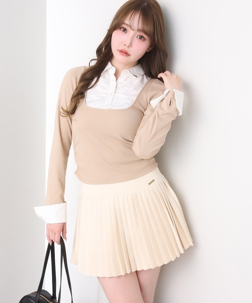 one after another NICE CLAUP スカート 「WEB限定」プレート付き