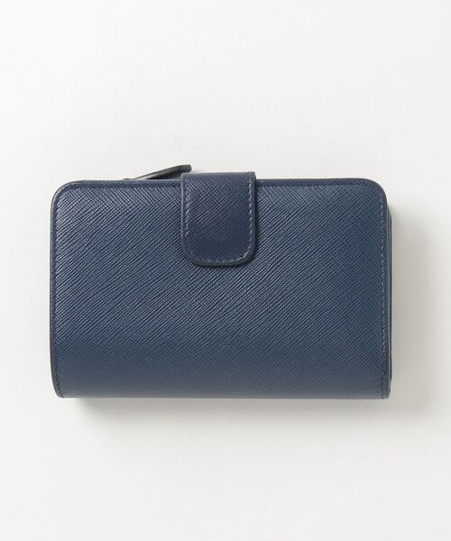 PRADA（プラダ） サフィアーノ 二つ折り 財布 - ブルー レディース