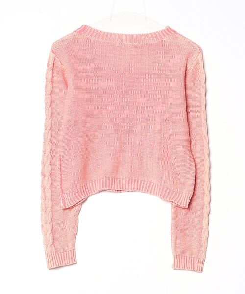 「FIG&VIPER」 長袖ニット M ピンク レディース_画像2