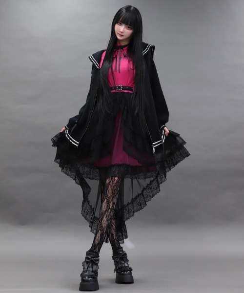 NIBBLE POISON（ニブルポイズン） スカート フィッシュテールフリル