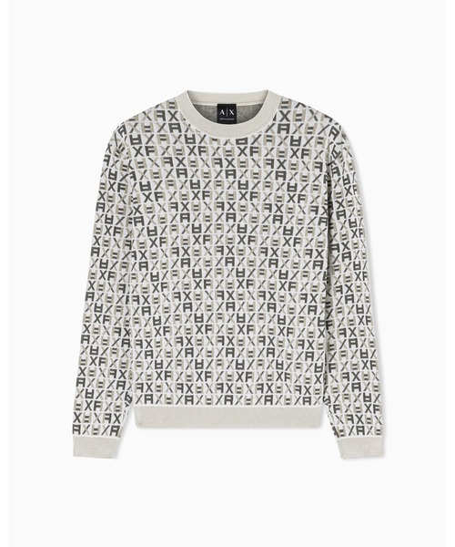 A/X アルマーニエクスチェンジ ロゴ入りニット セーター ARMANI EXCHANGE セーター ニット 「A|X アルマーニ エクスチェンジ