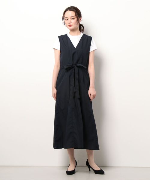 「UR Lab.」 サロペットスカート 2 ネイビー レディース_画像5