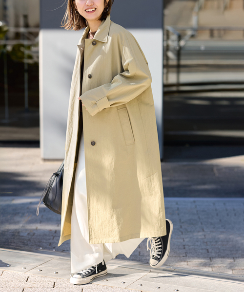 FRAMeWORK（フレームワーク） ステンカラーコート コート コットン