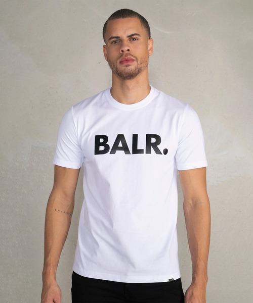 「BALR.」 半袖Tシャツ MEDIUM ブラック メンズ_画像3