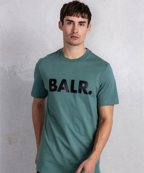 「BALR.」 半袖Tシャツ MEDIUM ブラック メンズ_画像4