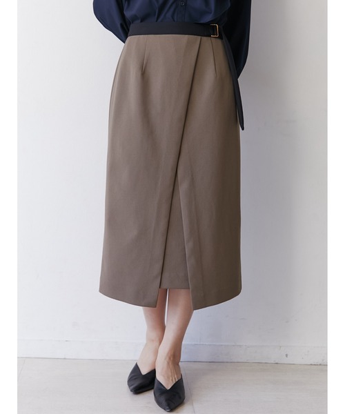 「TONAL」 スカート 36 ネイビー レディース_画像8