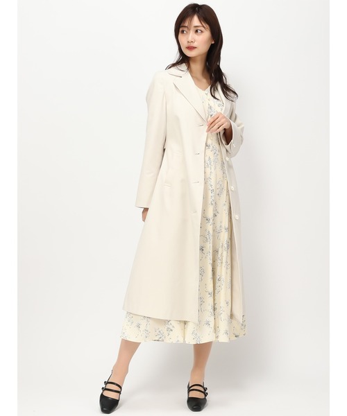 「MISCH MASCH」 トレンチコート S ベージュ レディース_画像2