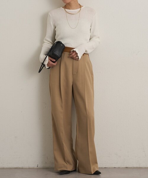 「Omekashi」 ニットカーディガン FREE グレー レディース_画像9