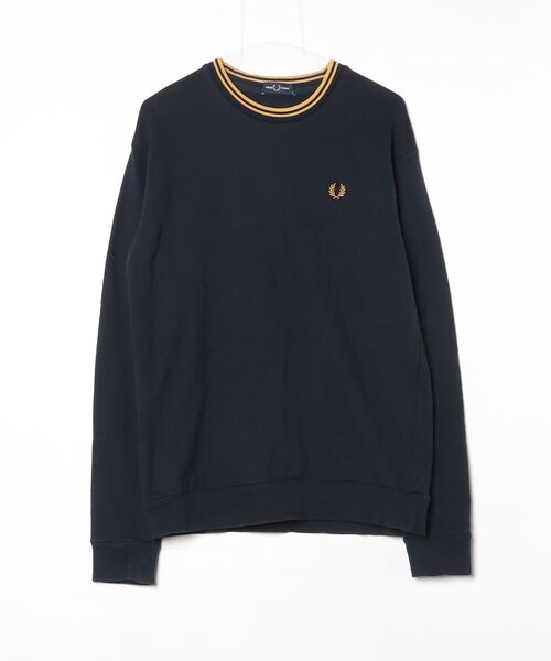 FRED PERRY（フレッドペリー） スウェットカットソー L ネイビー 