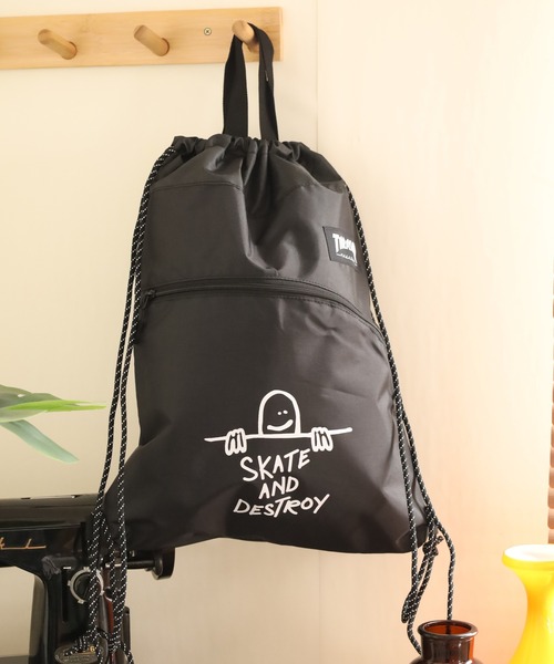 水曜どうでしょう ダメ人間 ナップサック THRASHER（スラッシャー） デイバック リュック THRASHER KNAPSACK