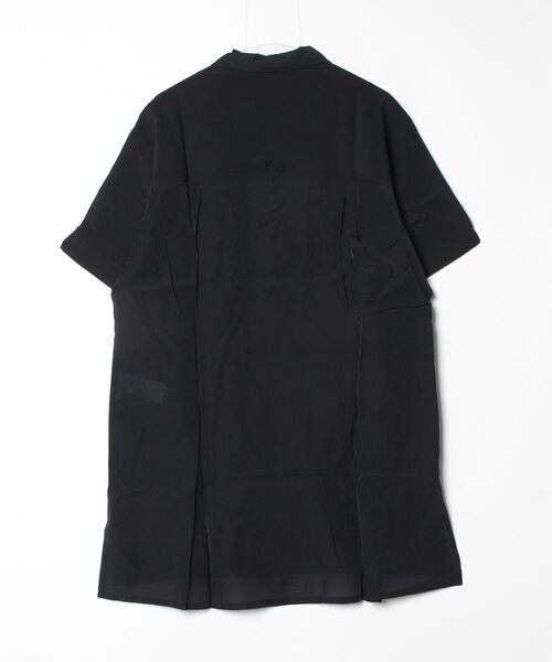 シャツ Y-3 SHORT SLEEVE LONG SHIRT メンズの画像