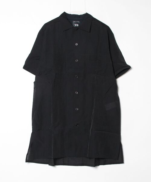 シャツ Y-3 SHORT SLEEVE LONG SHIRT メンズの画像