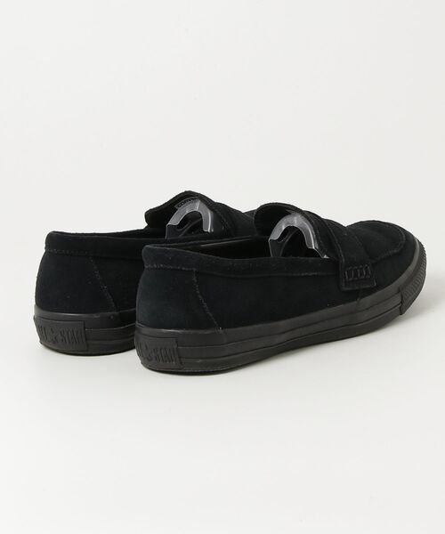 ALL STAR 「CONVERSE STAR」 ローファー 9.5 ブラック×ブラック メンズ
