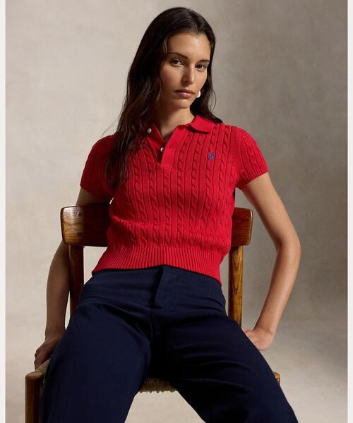 POLO RALPH LAUREN（ポロ・ラルフローレン） ポロシャツ ポロ ケーブル