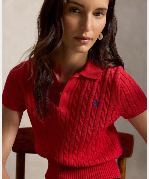 POLO RALPH LAUREN（ポロ・ラルフローレン） ポロシャツ ポロ ケーブル