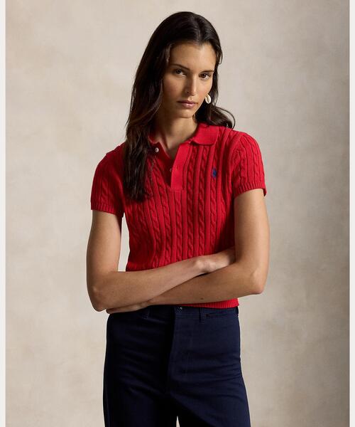 POLO RALPH LAUREN（ポロ・ラルフローレン） ポロシャツ ポロ ケーブル