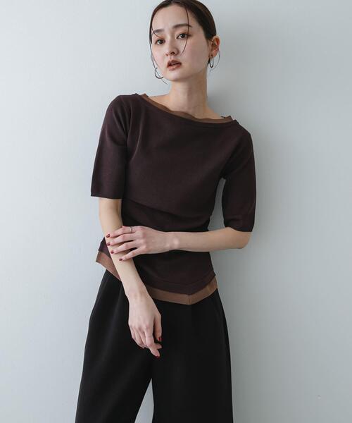 SENSE OF PLACE by URBAN RESEARCH ニット セーター 「洗濯可