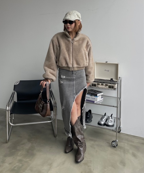 「SHAGGIE」 トートバッグ FREE ブラック レディース_画像8