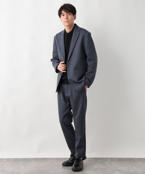 「GLOBAL WORK」 テーラードジャケット SMALL チャコールグレー メンズ_画像7