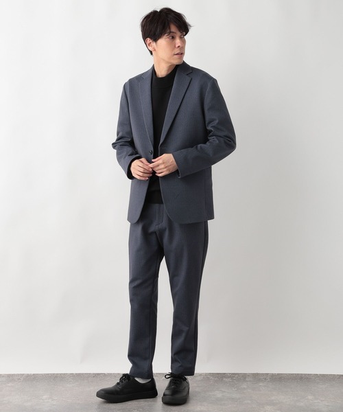 「GLOBAL WORK」 テーラードジャケット SMALL チャコールグレー メンズ_画像8