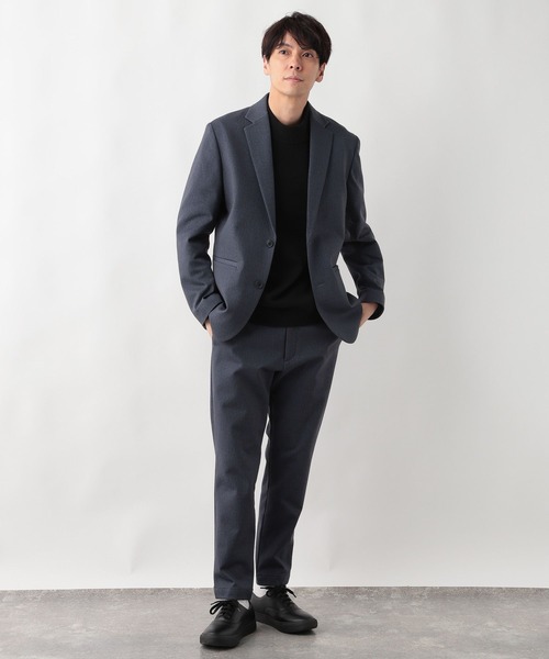 「GLOBAL WORK」 テーラードジャケット SMALL チャコールグレー メンズ_画像9