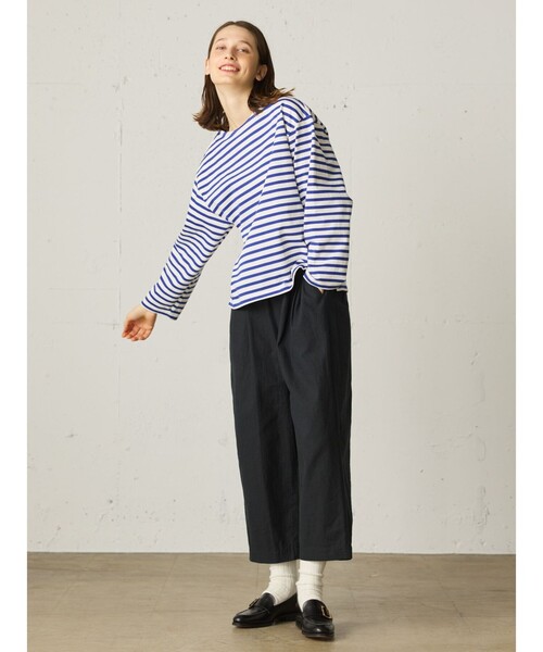 「MidiUmi」 長袖カットソー FREE レッド レディース_画像9