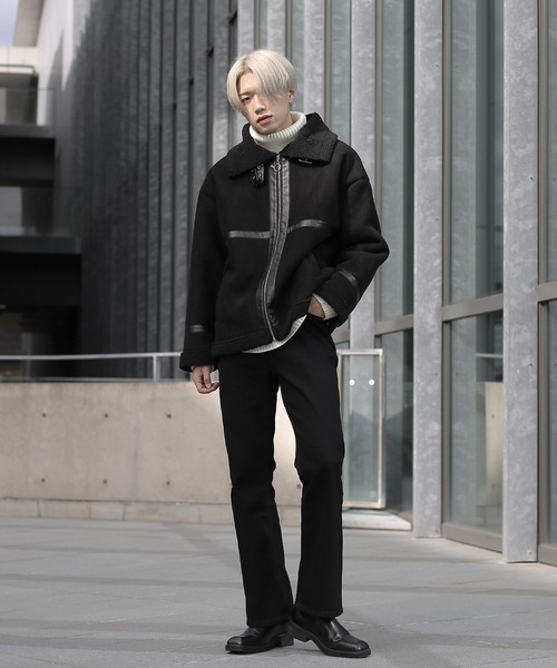 「G.O.C」 ブルゾン LARGE ブラック メンズ_画像2