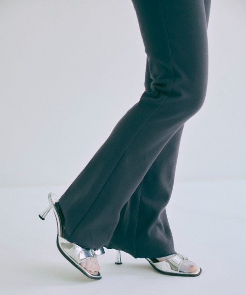 パンツ Rib Flare Pants レディースの画像