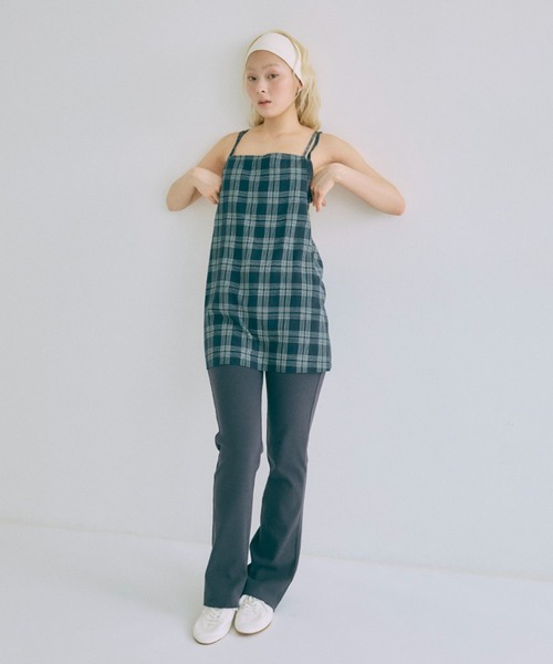 パンツ Rib Flare Pants レディースの画像