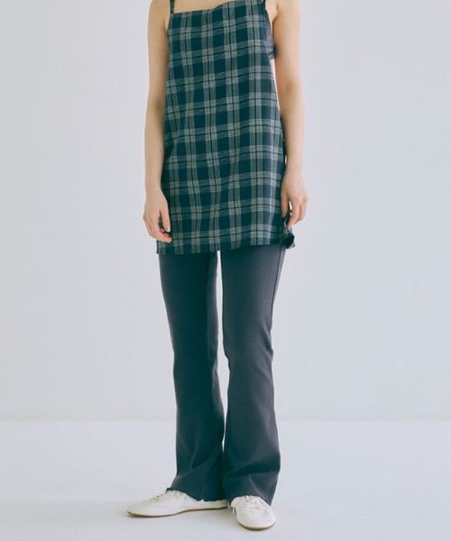 パンツ Rib Flare Pants レディースの画像