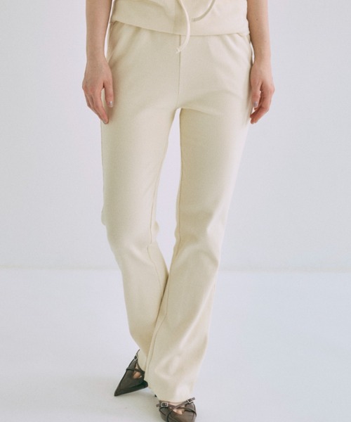 パンツ Rib Flare Pants レディースの画像
