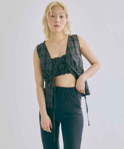 パンツ Rib Flare Pants レディースの画像