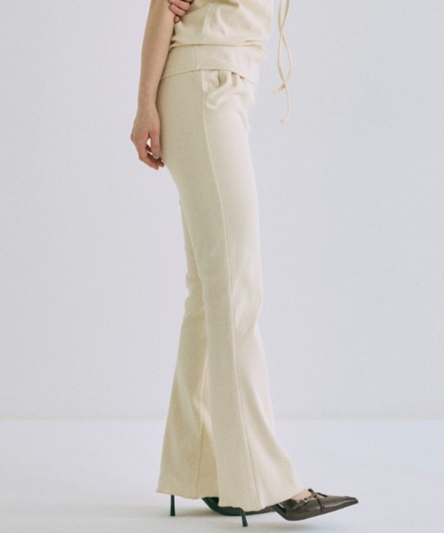 パンツ Rib Flare Pants レディースの画像