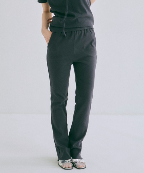 パンツ Rib Flare Pants レディースの画像