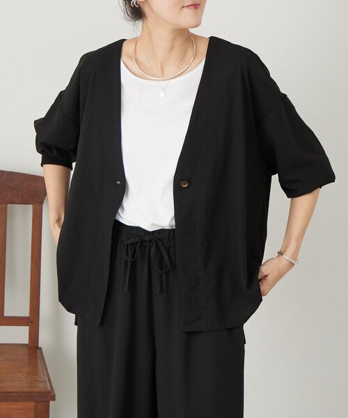 BEARDSLEY（ビアズリー） コート アウター ストレッチジョーゼット