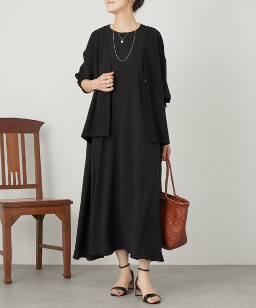 BEARDSLEY（ビアズリー） コート アウター ストレッチジョーゼット
