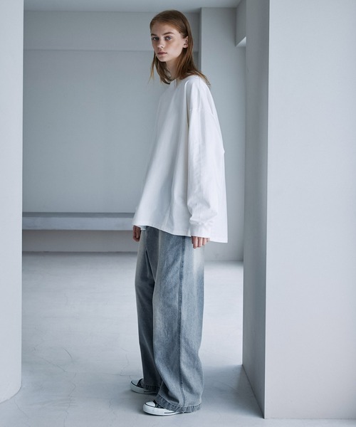 「SERACE」 デニムパンツ S インディゴブルー メンズ_画像5