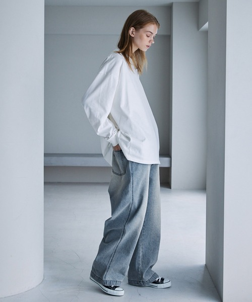 「SERACE」 デニムパンツ S インディゴブルー メンズ_画像9