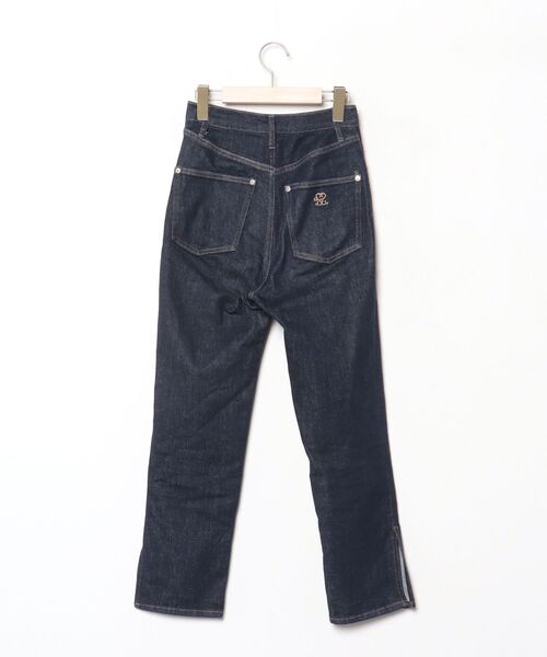 「SNIDEL」 デニムパンツ 0 ネイビー レディース_画像2