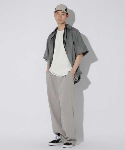 LAKOLE（ラコレ） シャツ 半袖 ネクタイ付きシャツ / 670454 メンズ