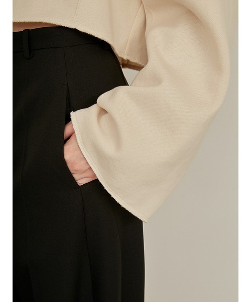 「styling/」 長袖カットソー FREE レッド レディース_画像5