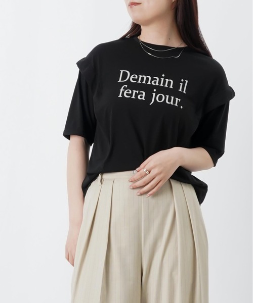 LADY LUCK LUCA（レディラックルカ） tシャツ LC/LLL MVS天竺肩タック5