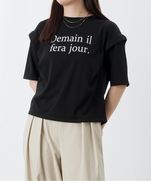 LADY LUCK LUCA（レディラックルカ） tシャツ LC/LLL MVS天竺肩タック5