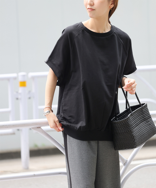 「JOURNAL STANDARD relume」 半袖カットソー FREE ブラック レディース_画像7