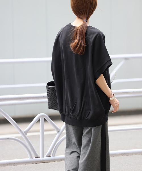 「JOURNAL STANDARD relume」 半袖カットソー FREE ブラック レディース_画像8