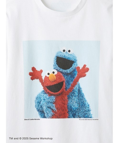 「SESAME STREET」 長袖カットソー MEDIUM ピンク レディース_画像3